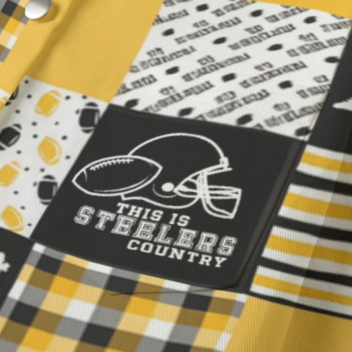 Pittsburgh Steelers Women's Cropped Jacket | 245GSM Cotton