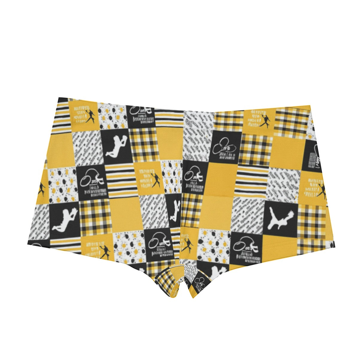All-Over Print Men's Short Boxer Briefs