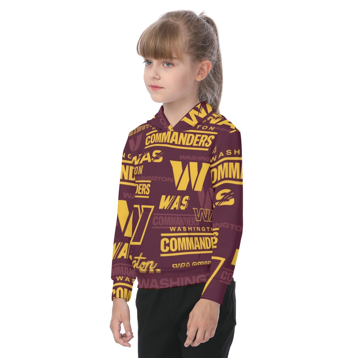 Washington Commanders Kid's Heavy Fleece Hoodie