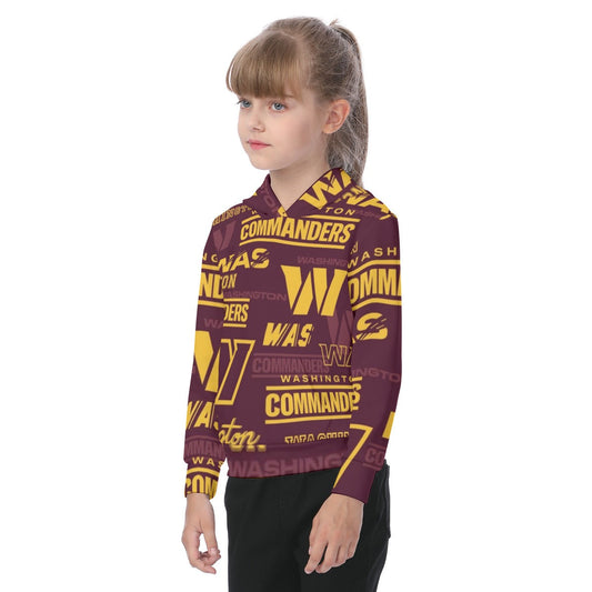 Washington Commanders Kid's Heavy Fleece Hoodie