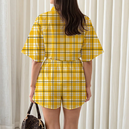 All-Over Print Women's Shirt Suit|150GSM