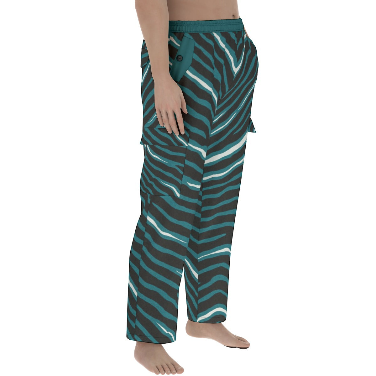 Philadelphia Football Game Day All-Over Print Men's Pocket Cargo Pants