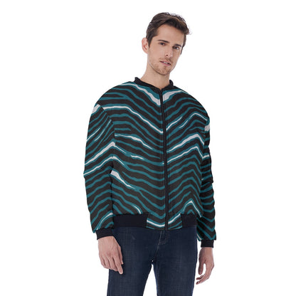 Philadelphia Football Game Day All-Over Print Men's Bomber Jacket With Sleeve Pocket
