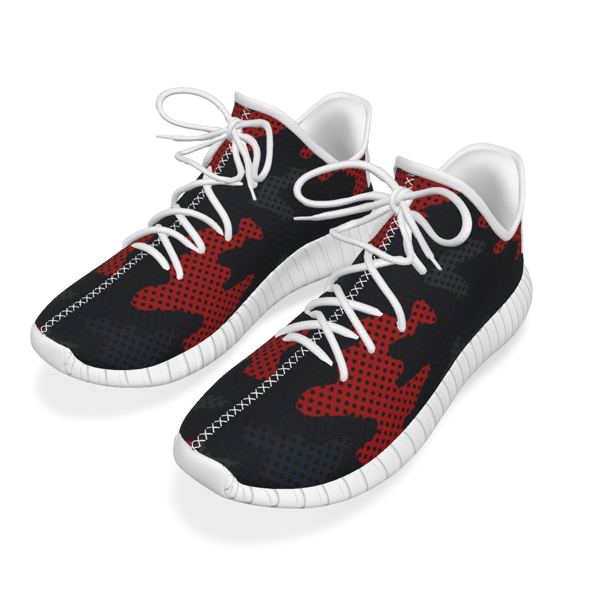 Urban Legend Connecticut Huskies Navy White Gray Camo Coconut Sneakers Shoes