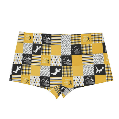 All-Over Print Men's Short Boxer Briefs