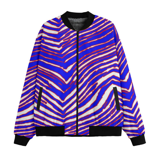 Buffalo Bills Zubaz Men’s Fleece Bomber Jacket