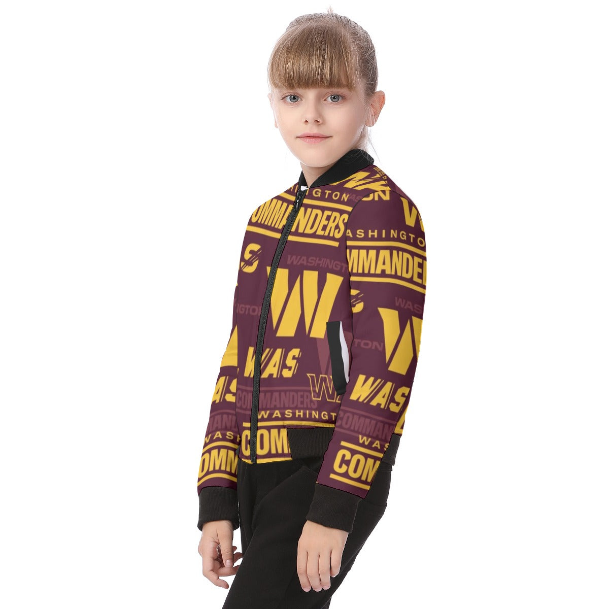 Washington Commanders Kid's Bomber Jacket