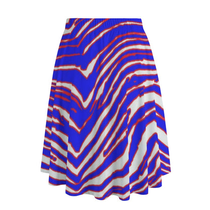 Buffalo Bills Zubaz Women's Long Maxi Skirt With Pockets
