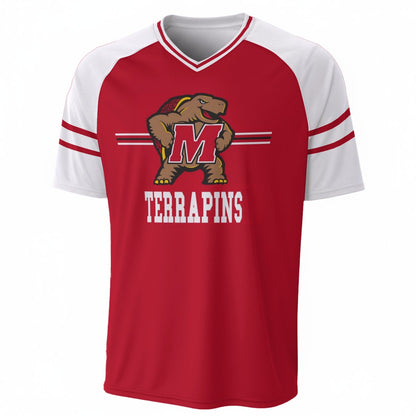 Maryland - Terrapins V-Neck Short Sleeve T-Shirt