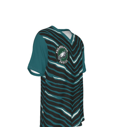 Philadelphia Football Game Day All-Over Print V-Neck T-Shirt