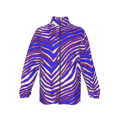 Buffalo Bills Zubaz Men's Stand-up Collar Zip-up Windproof Jacket