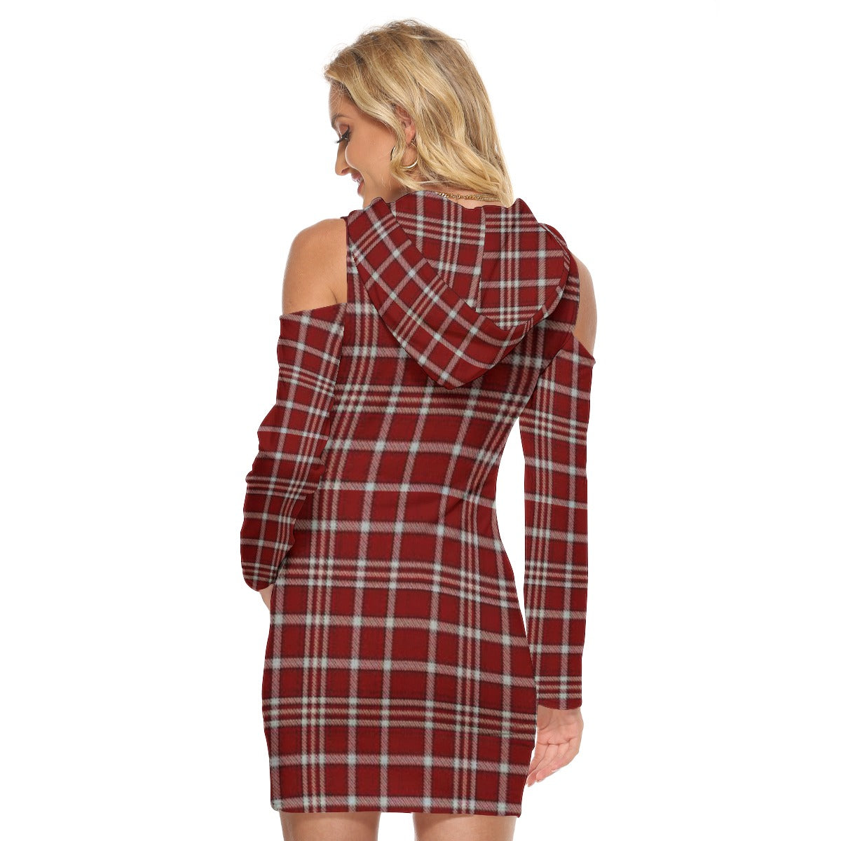 Alabama - Crimson Tidetartan plaid Women's Tight Dress