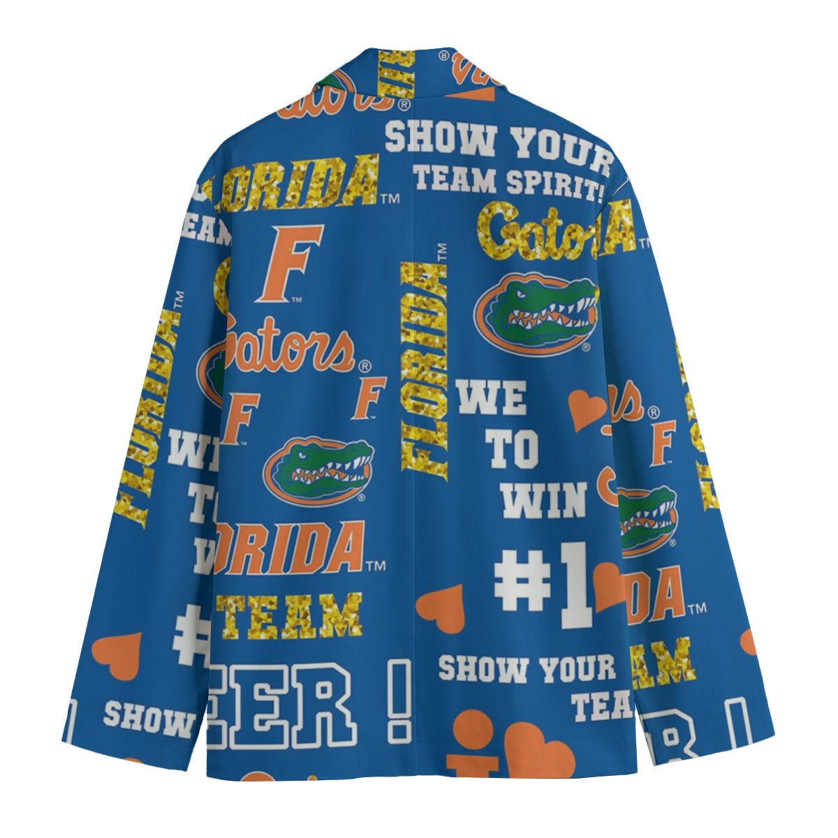 Florida - Gators Suit Lapel Collar Blazer