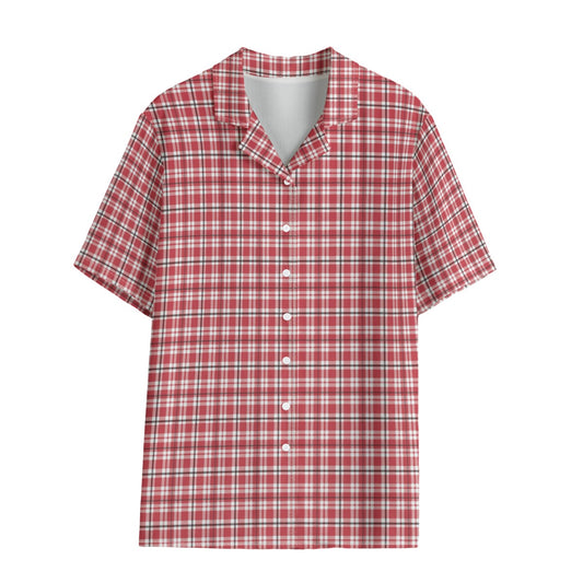 Georgia - Bulldogs Tartan Plaid  Women's Hawaii Shirt | Rayon