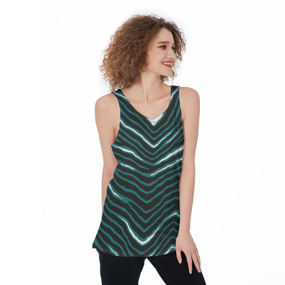 Philadelphia Football Game Day All-Over Print Women's Tank Top