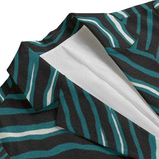 Philadelphia Football Game Day All-Over Print Women's Leisure Blazer