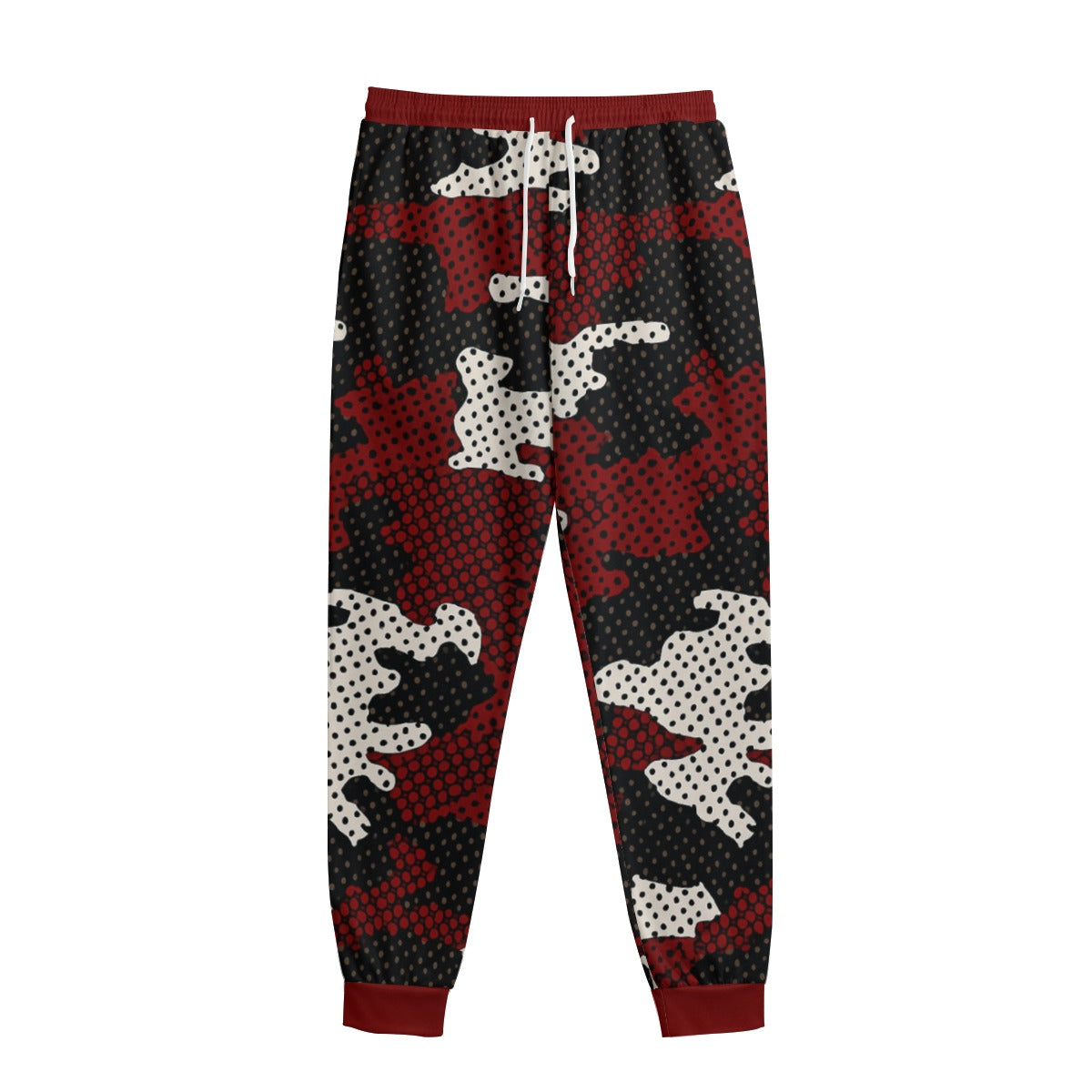 Urban Legend Nebraska Red White Camo Sweatpants With Waistband