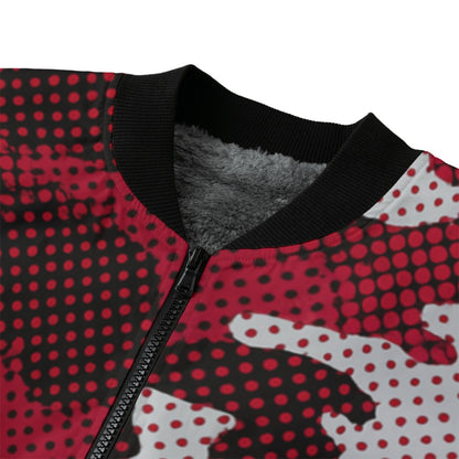 Alabama - Crimson Tide camo  Fleece Bomber Jacket