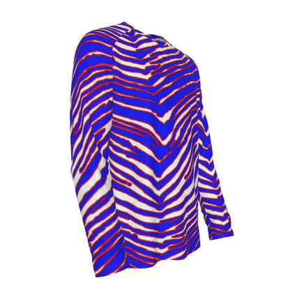 Buffalo Bills Zubaz Men's Raglan Long Sleeve T-shirt  | 190GSM Cotton