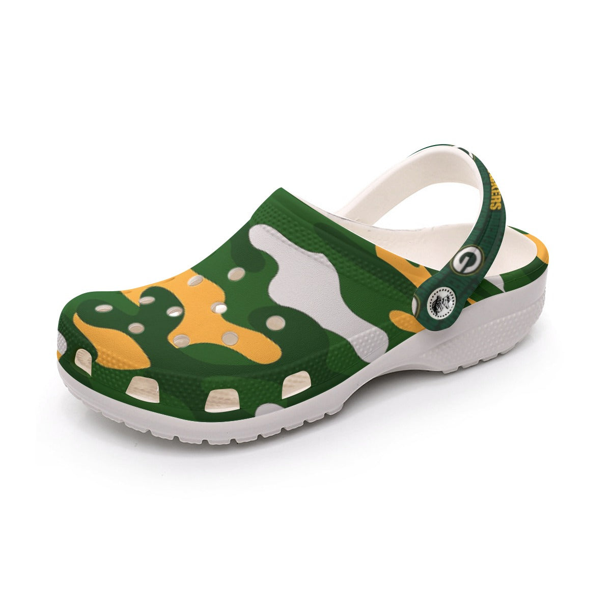 Green Bay Football Game Day All-Over Print Women's Classic Clogs