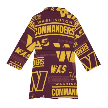Washington Commanders Men's Borg Fleece Robe