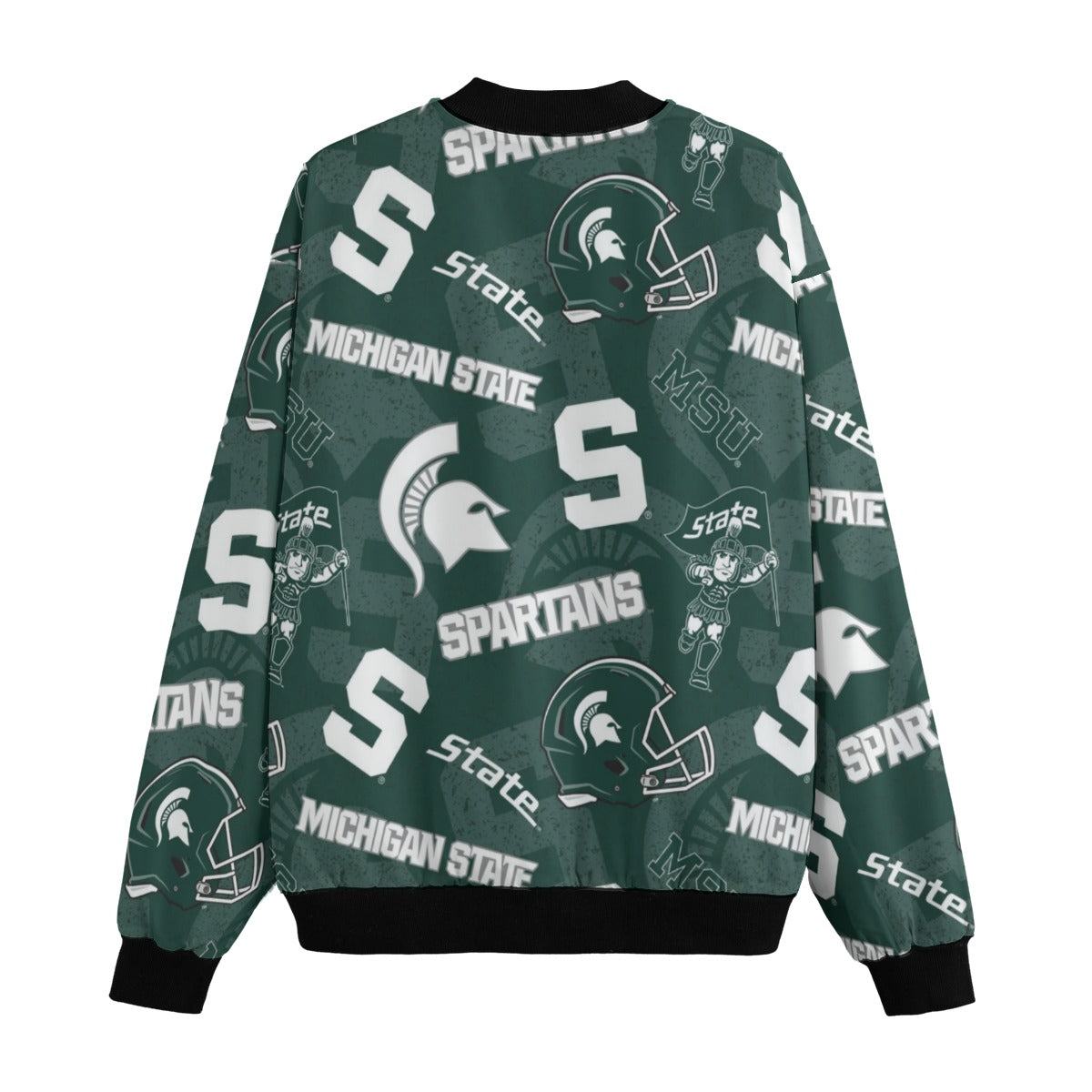 Urban Legend Michigan State – Spartans Fleece Bomber Jacket