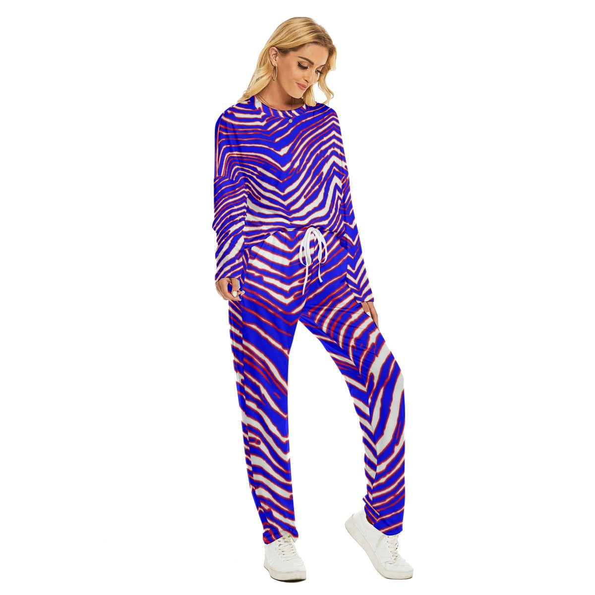 Buffalo Bills Zubaz Women's Pajama Suit