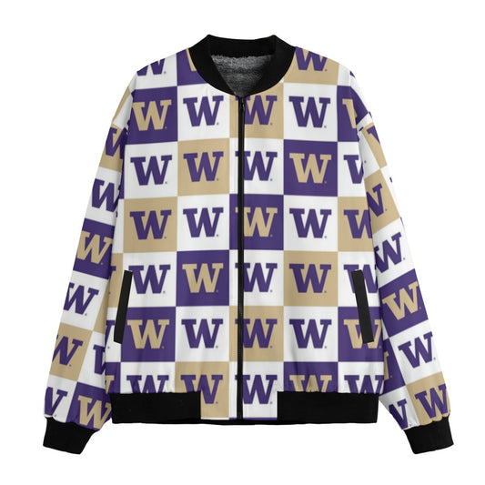 Urban Legend Washington – Huskies Fleece Bomber Jacket