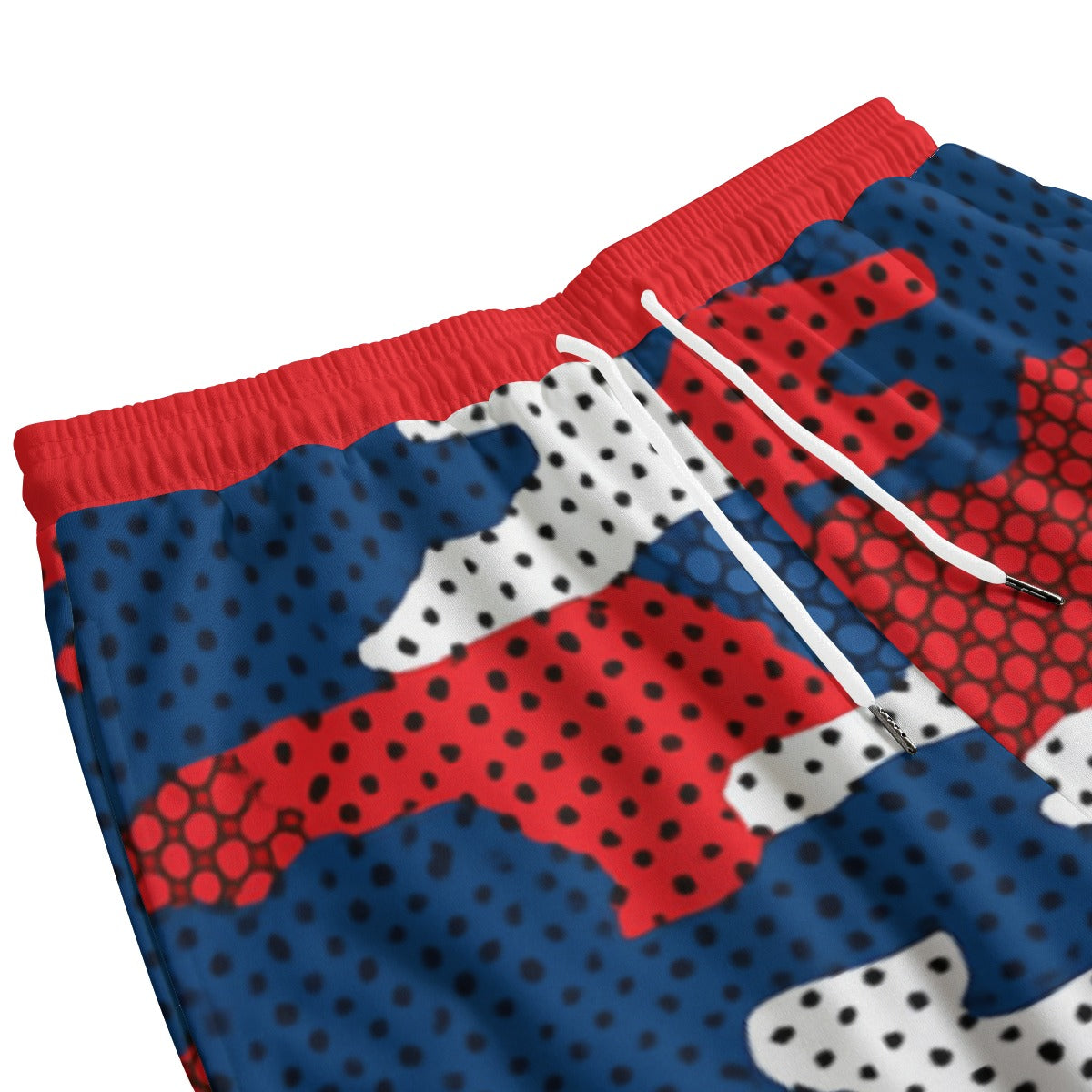 Urban Legend Mississippi Rebels Red Blue Camo Sweatpants With Waistband
