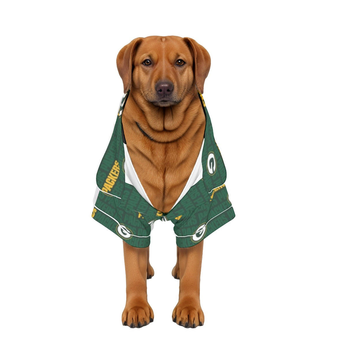 Green Bay Football Game Day All-Over Print Pajamas
