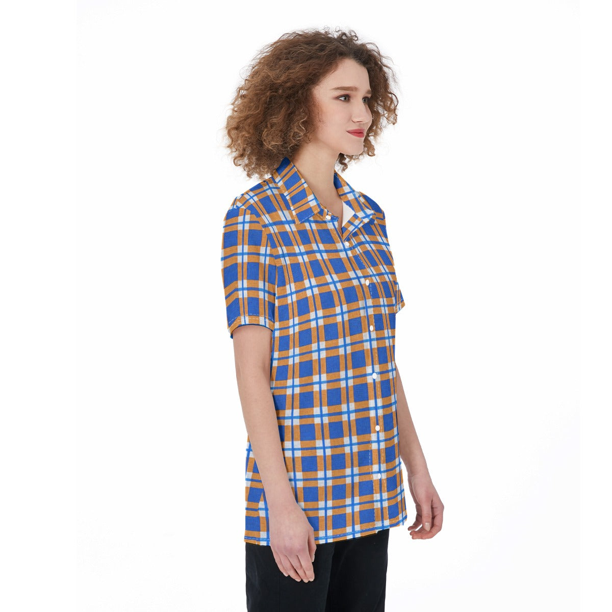 Florida Tartan Plaid Women's Shirt