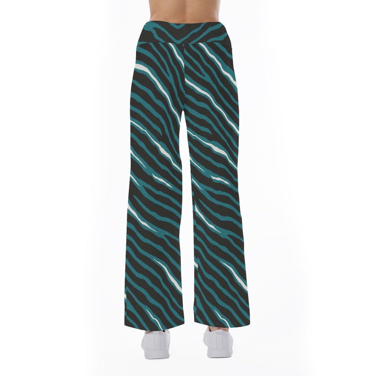 Philadelphia Football Game Day All-Over Print Women's High-waisted Straight-leg Trousers