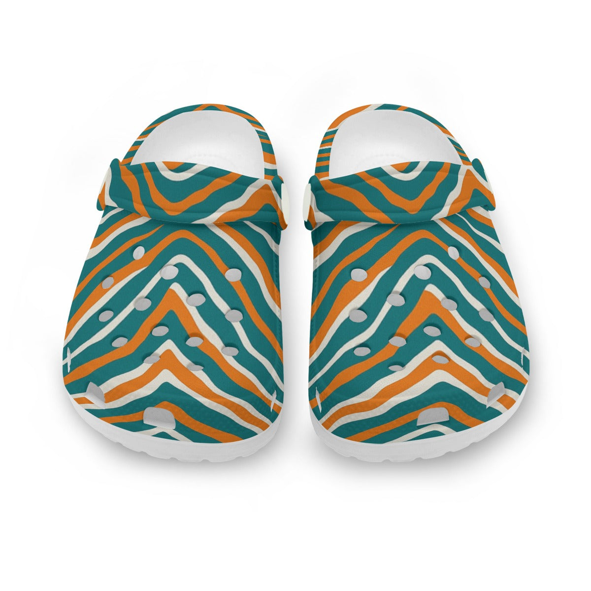Miami Football Game Day Children's Hole Shoes