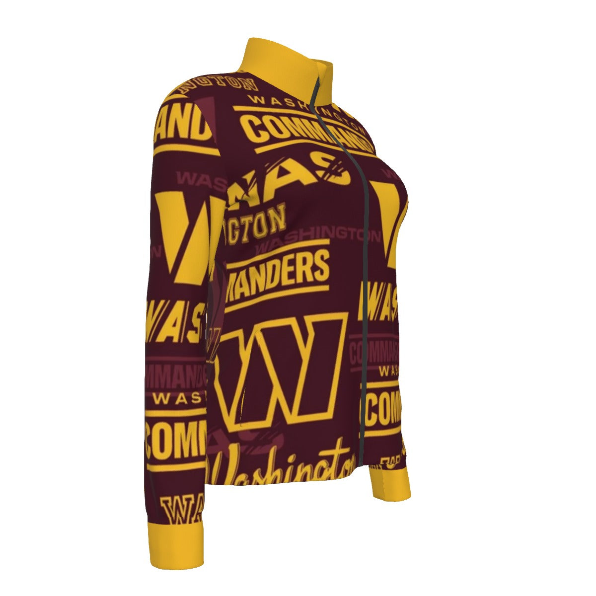 Washington Commanders Women's Long Sleeve Thumbhole Jacket|230GSM