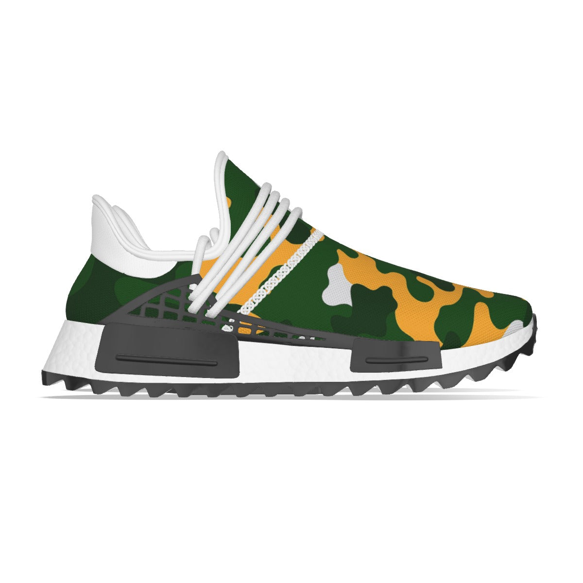 Green Bay Football Game Day All-Over Print Men's Mesh Sneakers