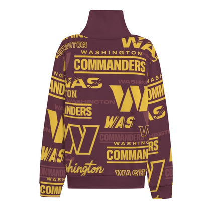 Washington Commanders Unisex Turtleneck Knitted Fleece Sweater