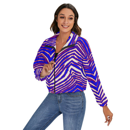Buffalo Bills Zubaz Women's Zip Jacket
