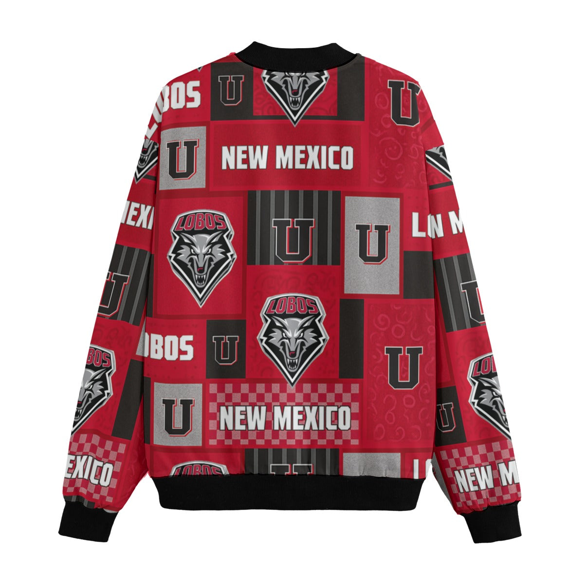 Urban Legend New Mexico – Lobos Fleece Bomber Jacket