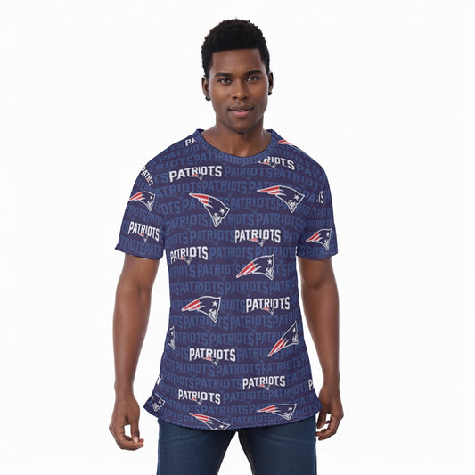New England Football Game Day All-Over Print Unisex T-Shirt|220GSM KPO03