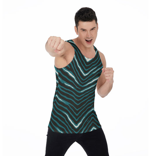 Philadelphia Football Game Day All-Over Print Men's Tank Top