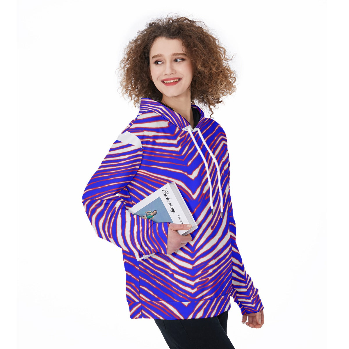 Buffalo Bills Zubaz Women's Pullover Hoodie