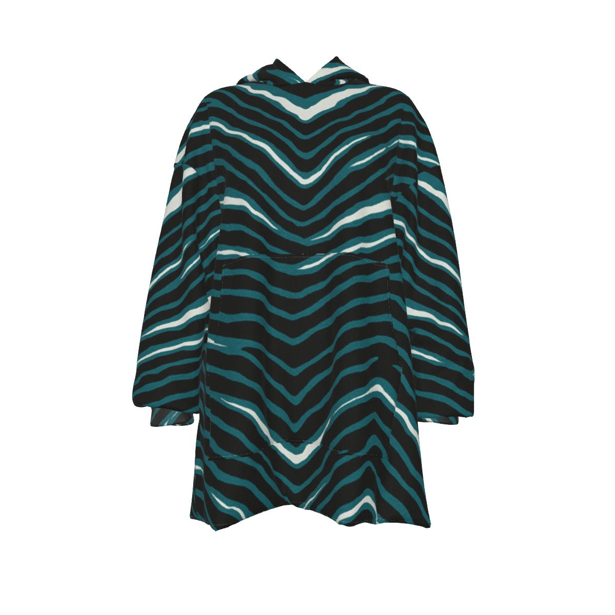 Philadelphia Football Game Day All-Over Print Women's Sherpa Fleece Hoodie Blanket