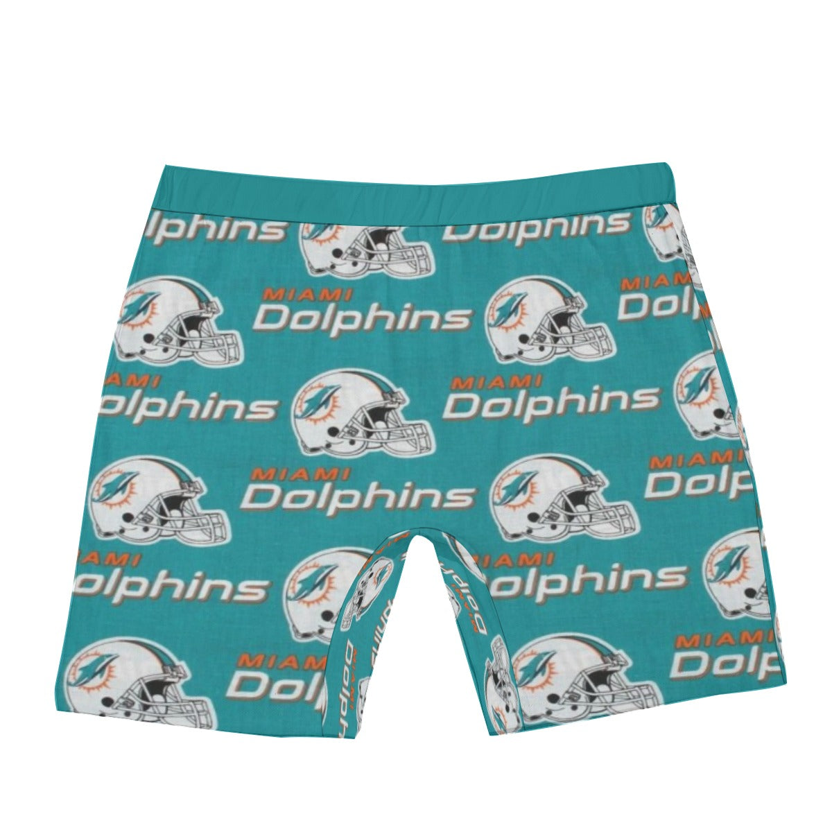 Miami Football Game Day All-Over Print Men's Long Boxer Briefs