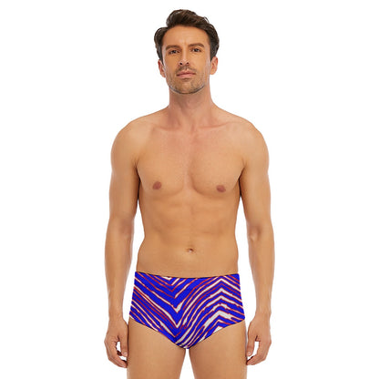 Buffalo Bills Zubaz Men's Triangle Swim Trunks