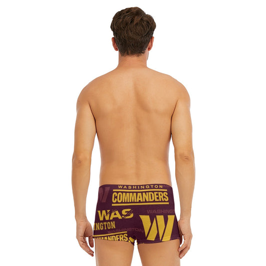 Washington Commanders Men's Short Boxer Briefs