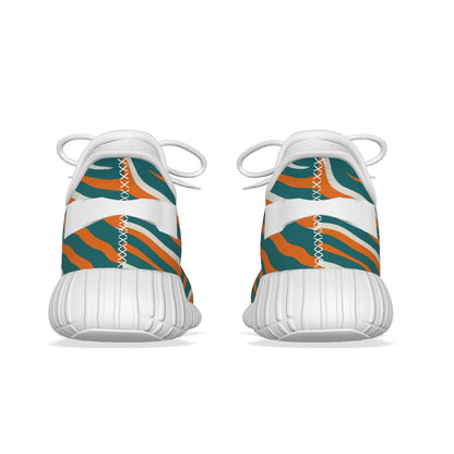 Miami Football Game Day All-Over Print Men's Coconut Shoes
