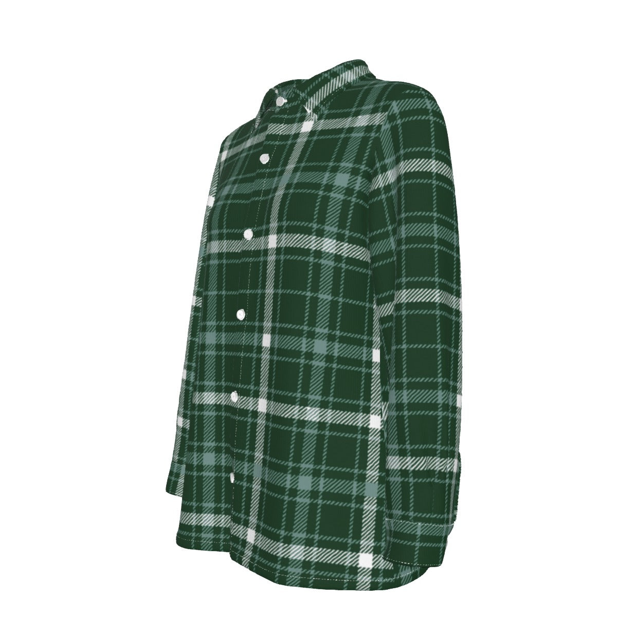 Michigan State Tartan Plaid Spartans Women's Elastic-Back Shirt