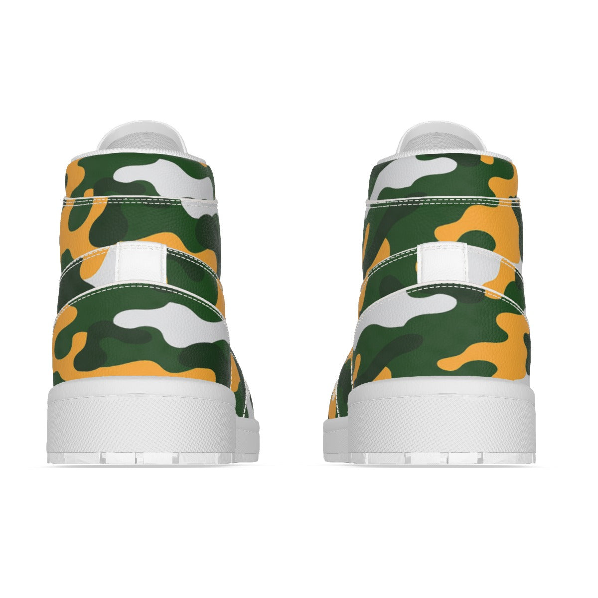 Green Bay Football Game Day Men's Synthetic Leather Stitching Shoes