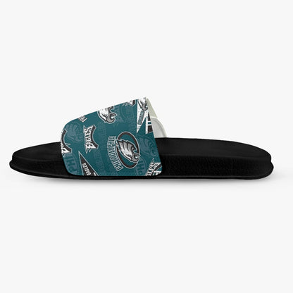 Philadelphia Football Game Day Men's Velcro Slippers