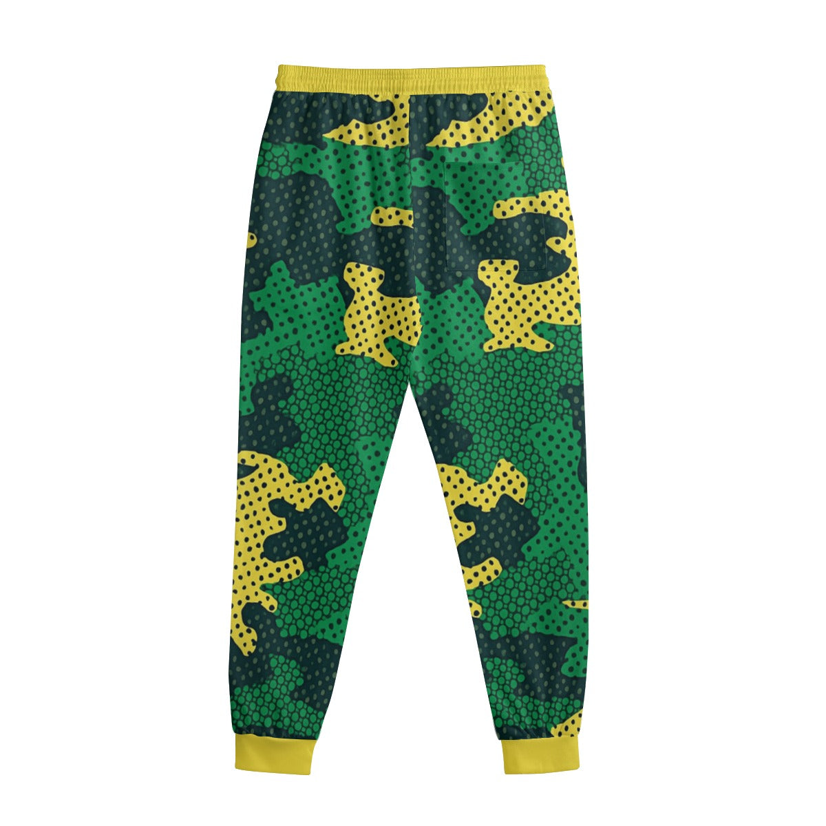 Urban Legend Oregon Green Yellow Camo Sweatpants With Waistband